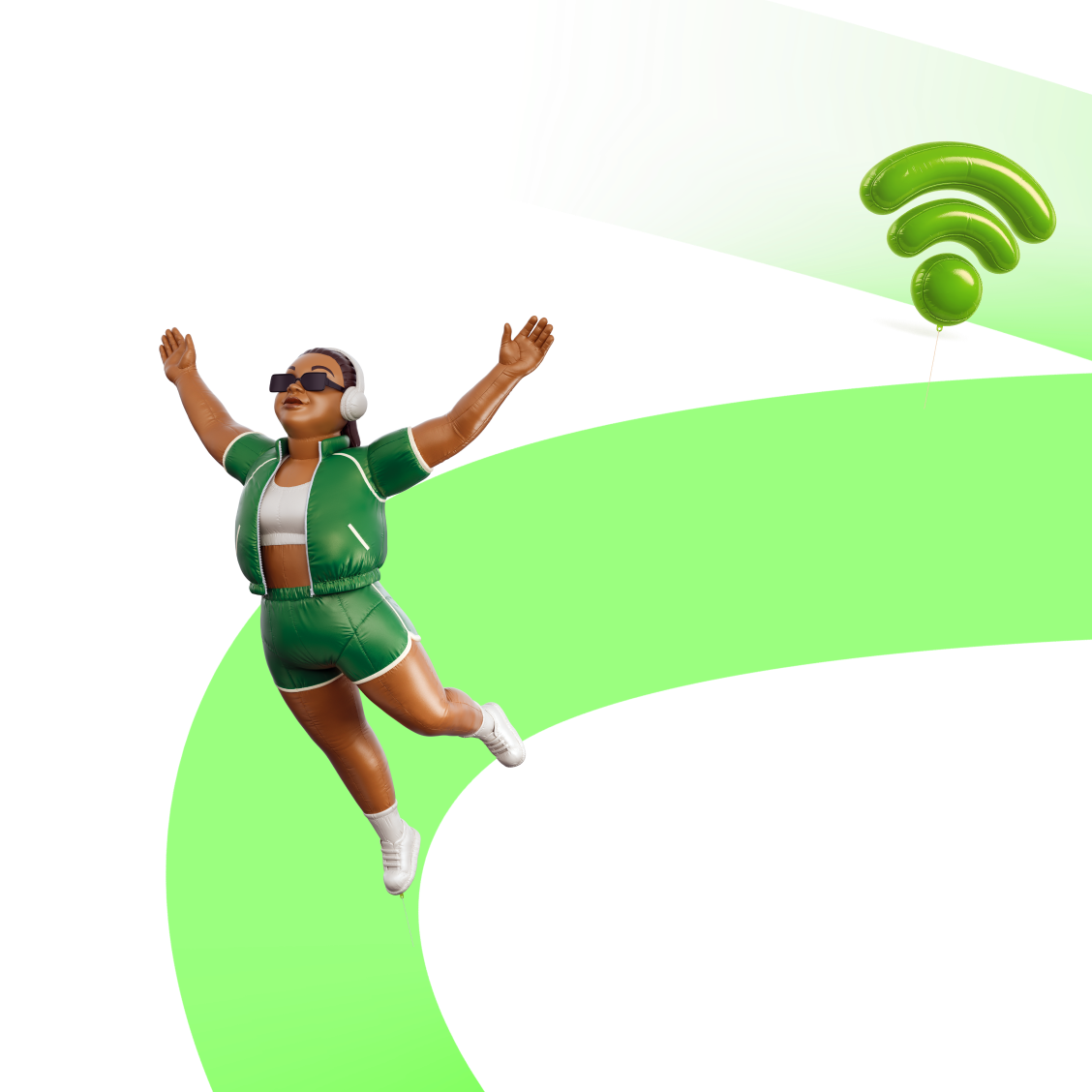 Paisagem com prédios altos ao fundo e área arborizada em primeiro plano