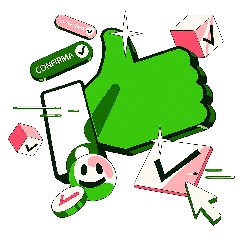 Imagem de confirmação de envio